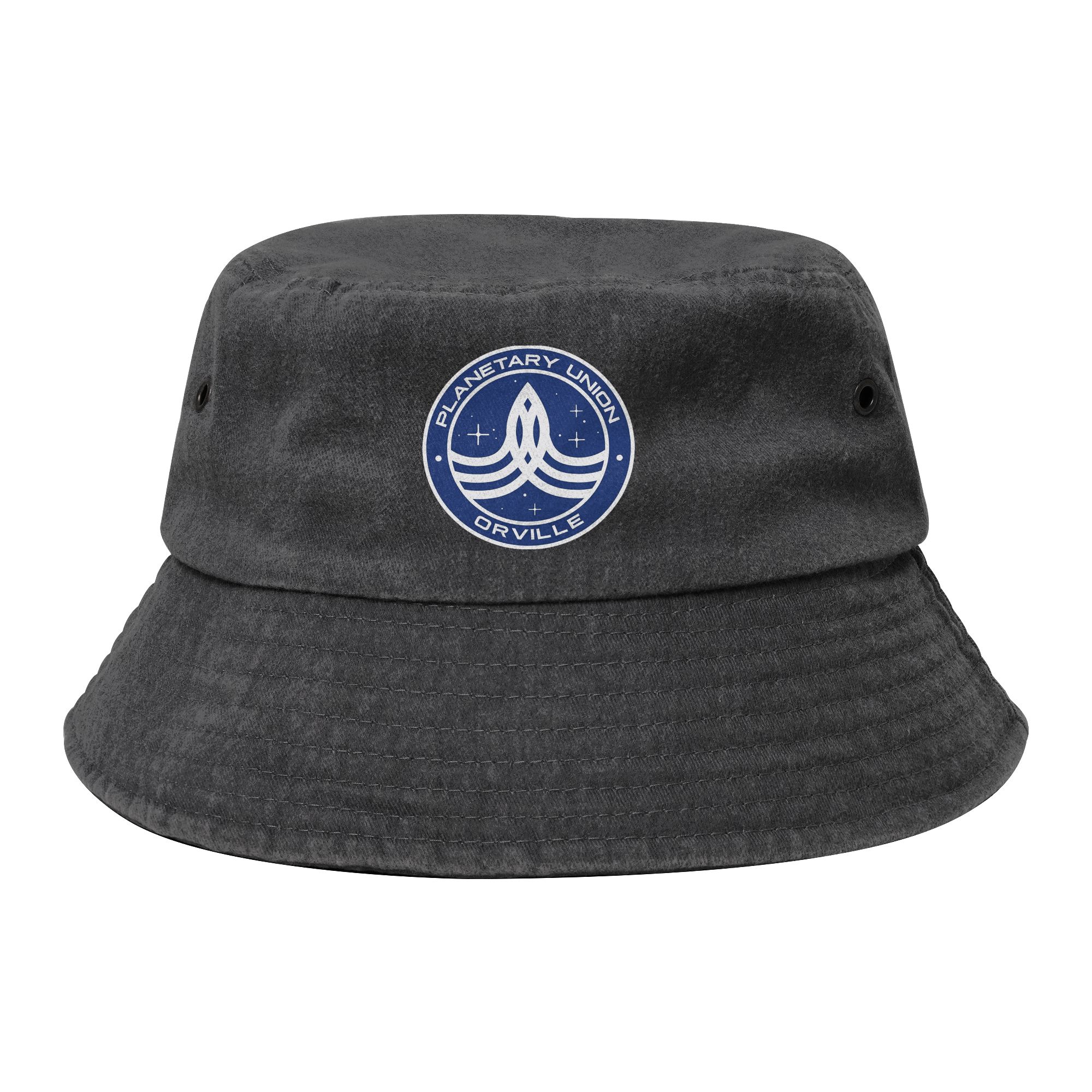 Outdoor Camping Ideas For Adults - Unisex Distressed Denim Bucket Hat Starship