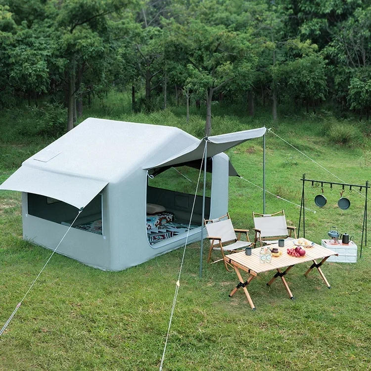 Outdoor Camping On Youtube - 3-4 Person Quick Setting Large Inflatable