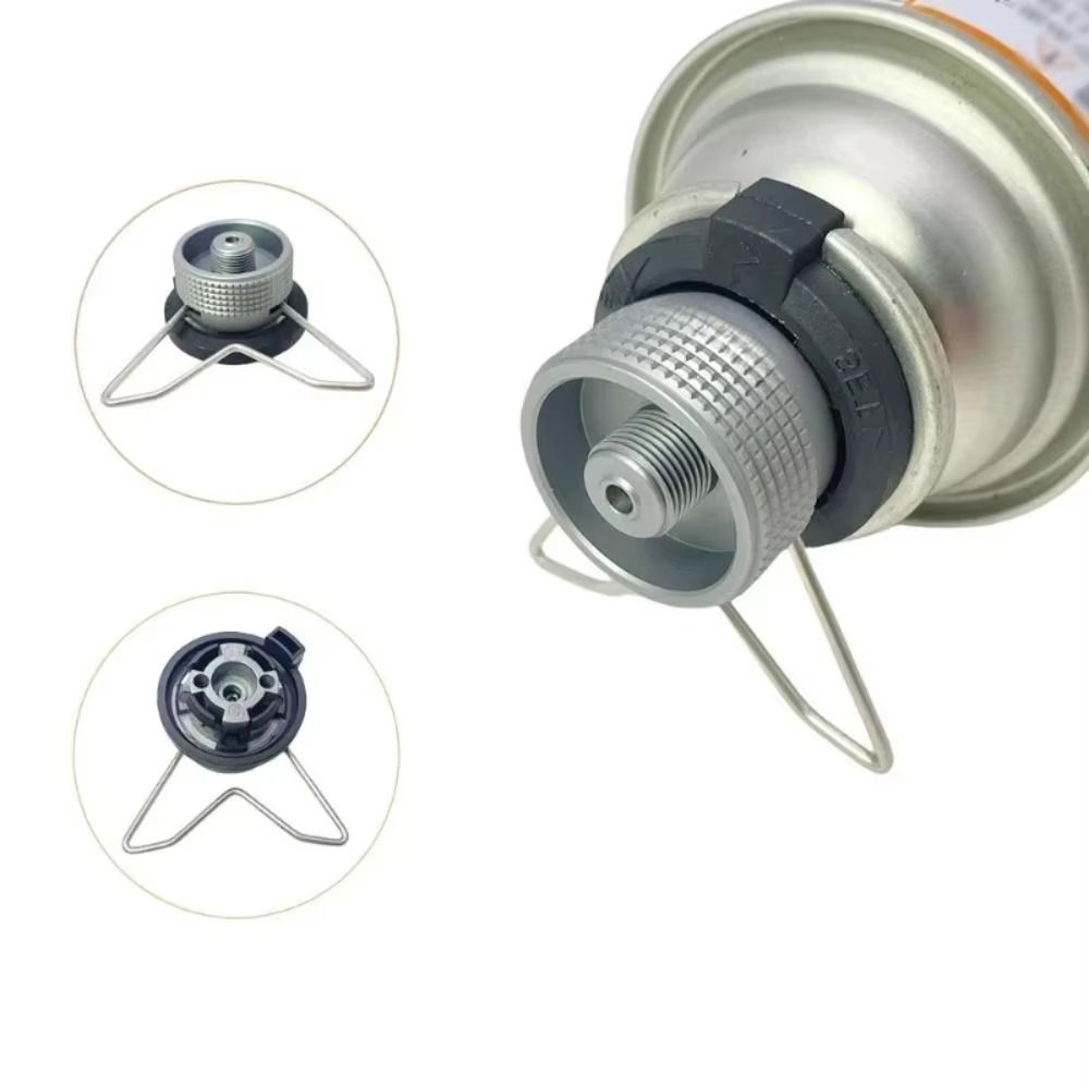 Outdoor Camping On Youtube - Portable Aluminum Alloy Butane Adapter Screw-On
