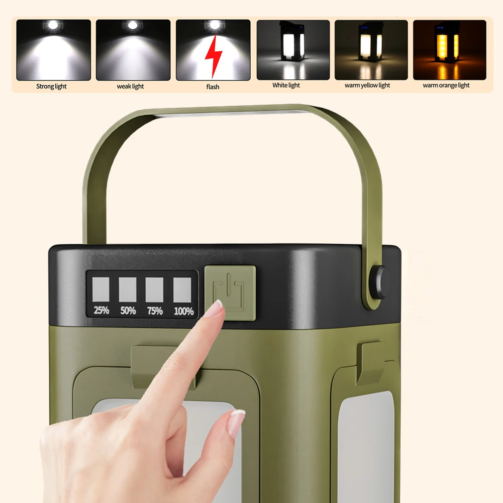 Solar Outdoor Portable Camping - đánh giá và giá Outdoor Camping Light Portable