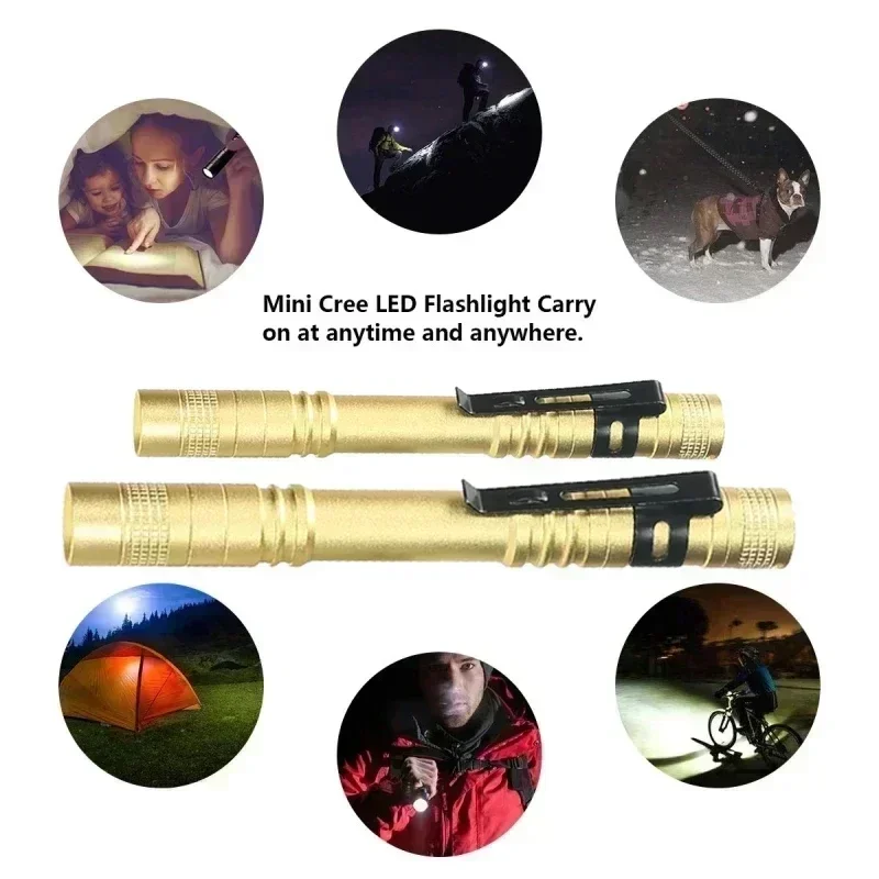 Mini Portable LED Pen Light wi - đánh giá và giá Outdoor Camping Light Portable