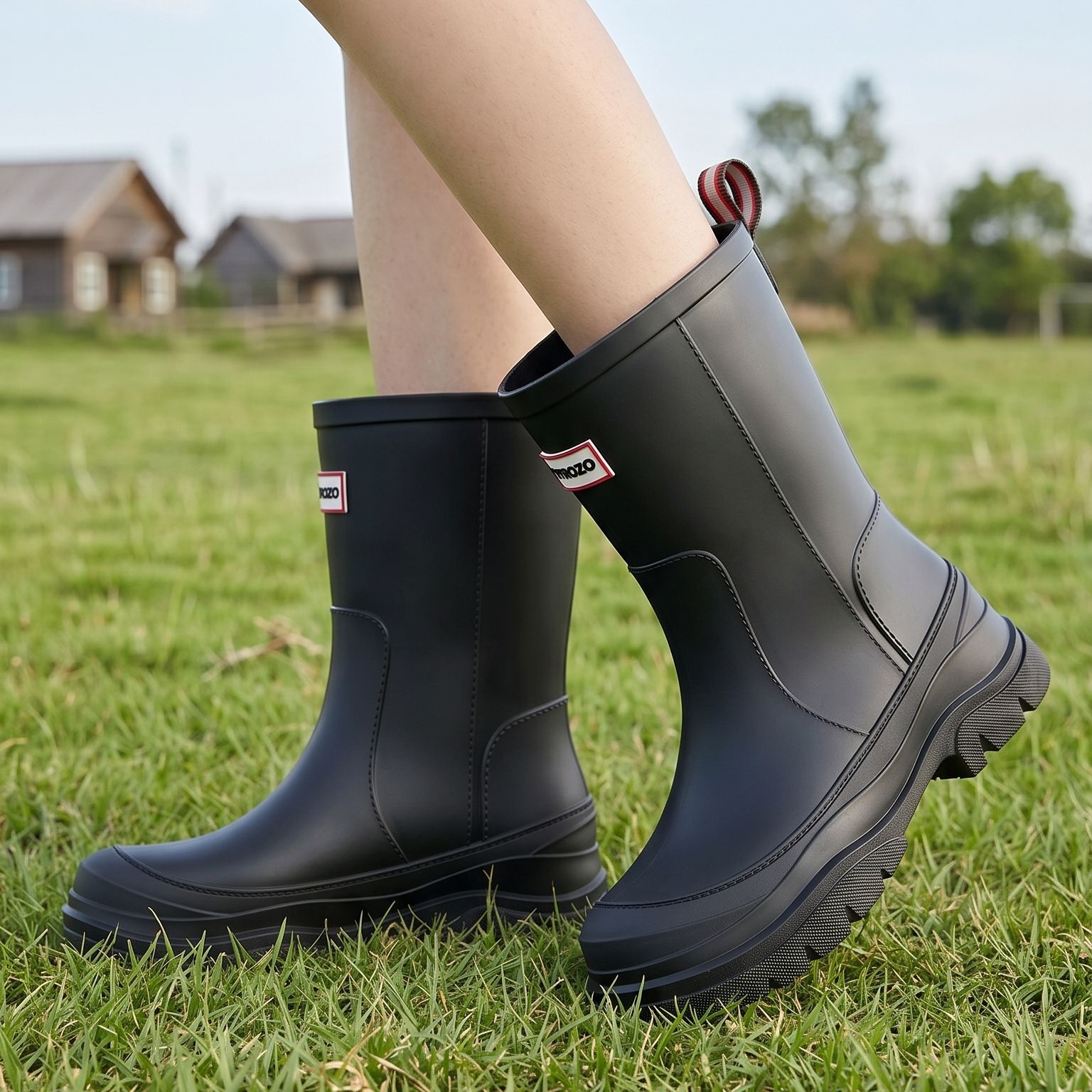 Fashionable Mid-tube Rain Boot - đánh giá và giá Outdoor Camping On Youtube