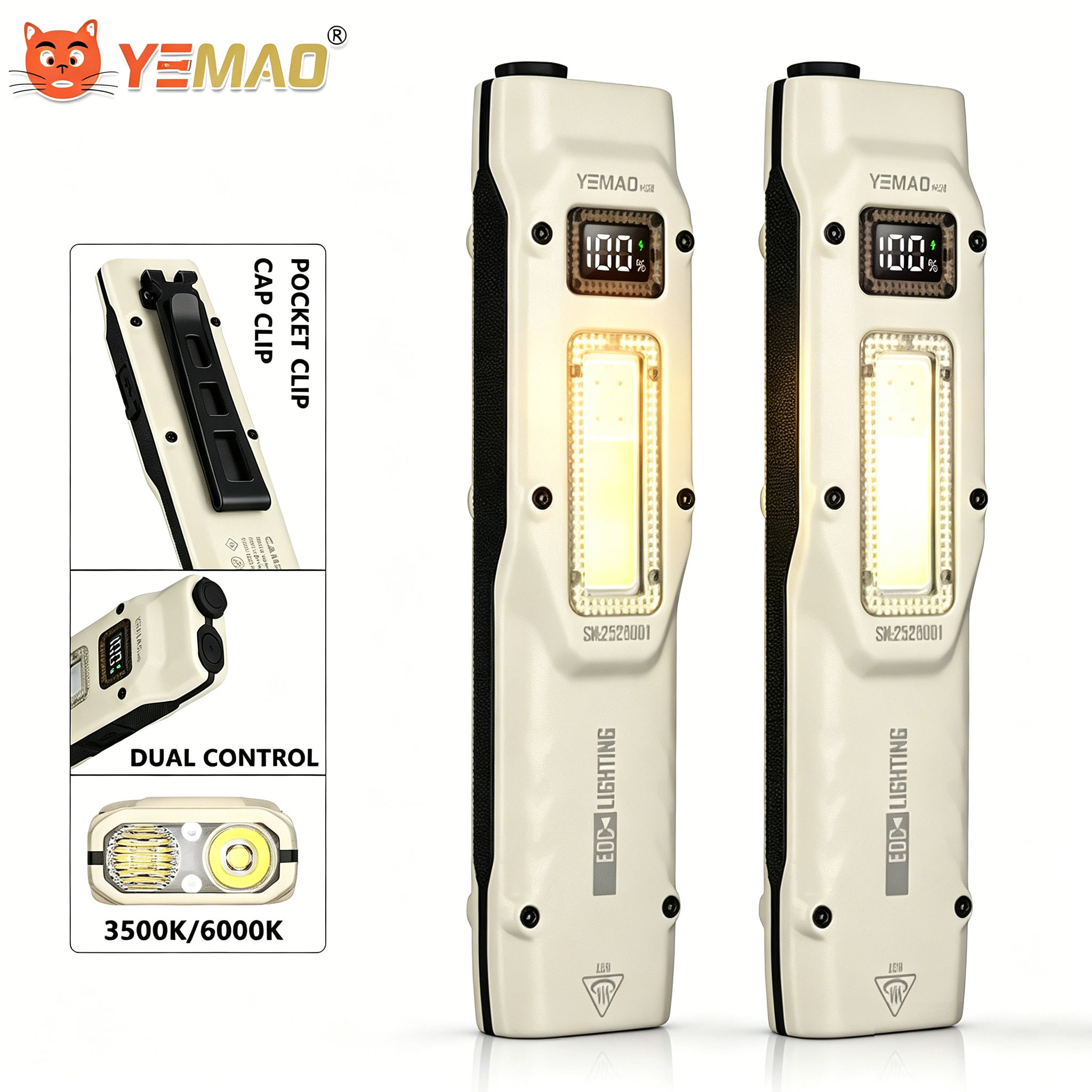 Portable 880LM YEMAO M28 Ultra - đánh giá và giá Outdoor Camping Light Portable