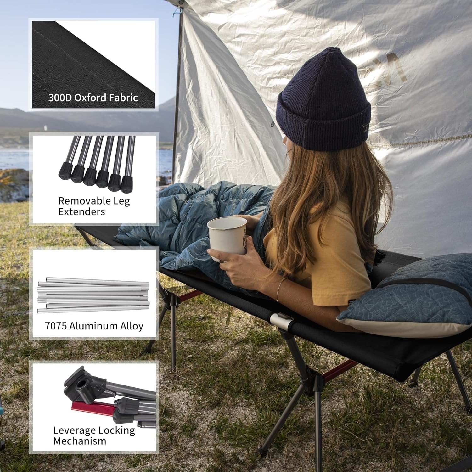 Naturehike Folding Camping Cot - đánh giá và giá Outdoor Camping Cot