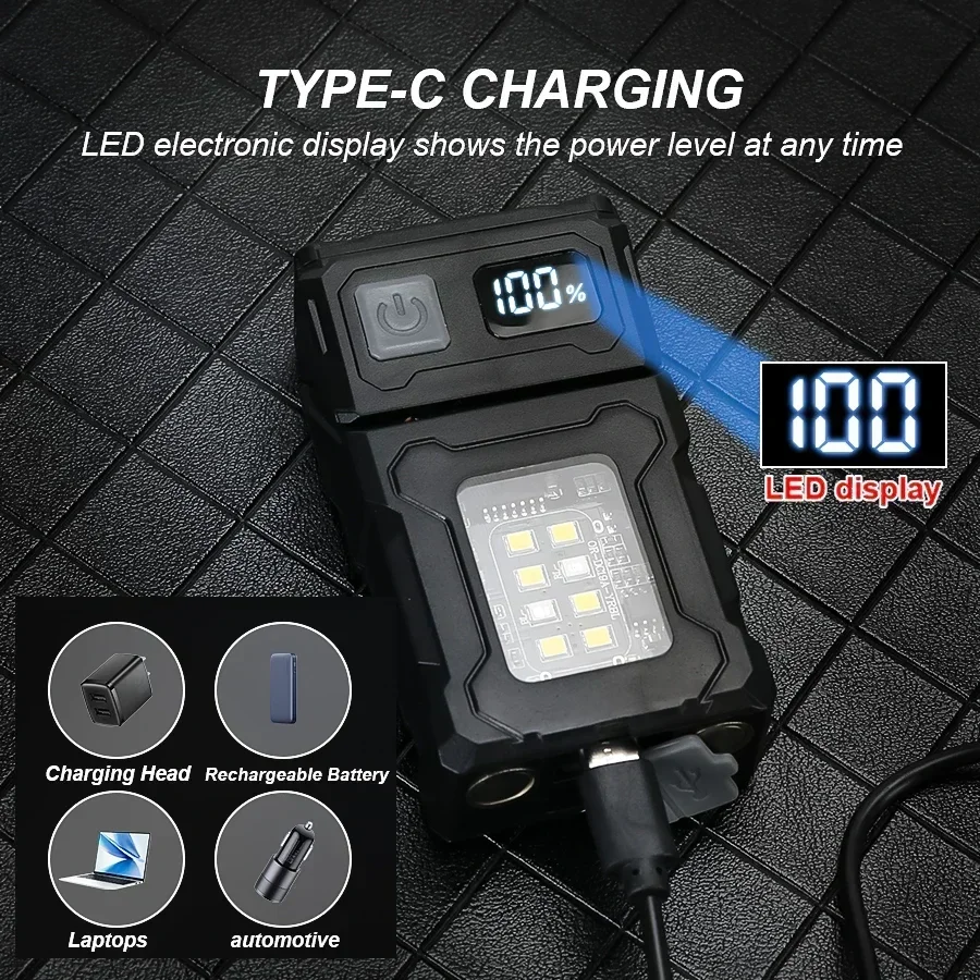 Mini Rechargeable LED Pocket F - đánh giá và giá Outdoor Camping Light Portable