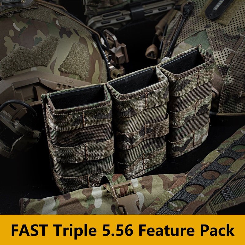 MOLLE-Compatible Triple Magazi - đánh giá và giá Outdoor Camping Vest