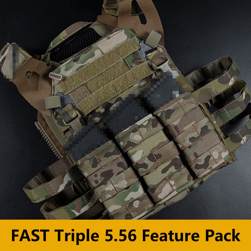 MOLLE-Compatible Triple Magazi - đánh giá và giá Outdoor Camping Vest