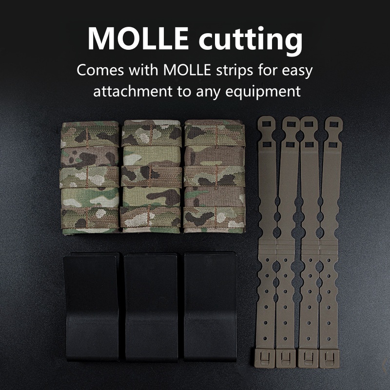 MOLLE-Compatible Triple Magazi - đánh giá và giá Outdoor Camping Vest
