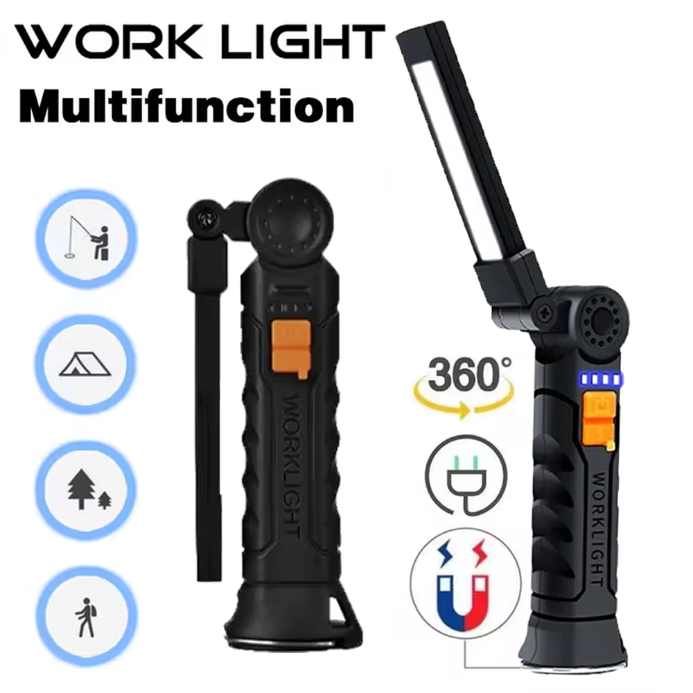 Portable COB LED Flashlight US - đánh giá và giá Outdoor Camping Light Portable