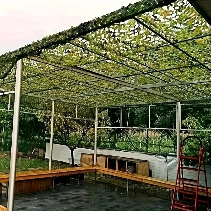 1pc Green Camouflage Netting J - đánh giá và giá Outdoor Camping Venues