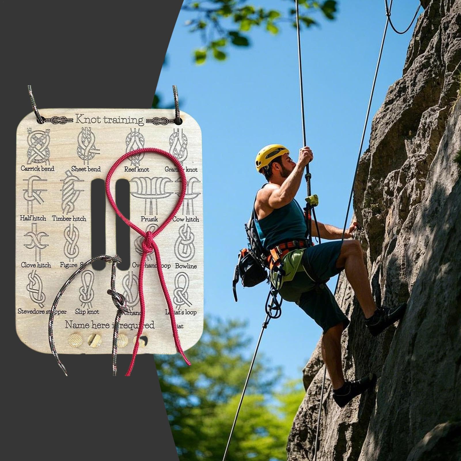 Creative Knot Tying Practice B - đánh giá và giá Outdoor Camping Ideas For Adults