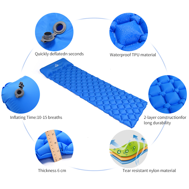Widesea Cắm Trại Ngủ Miếng Lót - đánh giá và giá Outdoor Inflatable Camping Tent With Air Pump