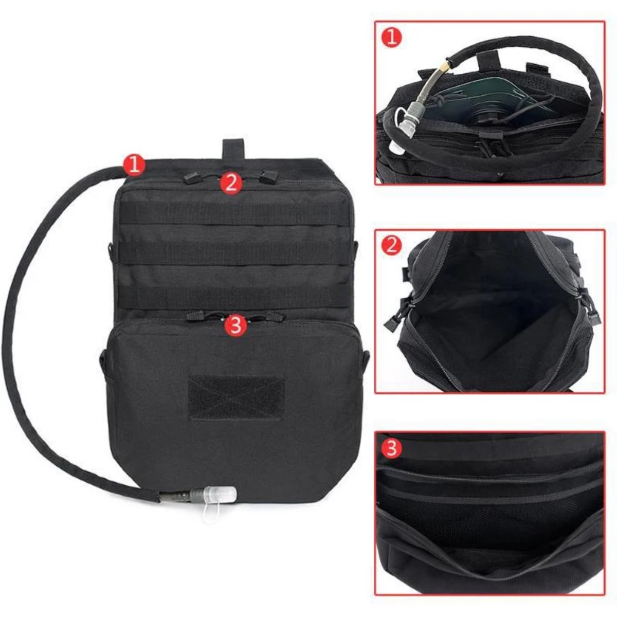 Outdoor Molle Bag Camping Hydr - đánh giá và giá Outdoor Camping Vest