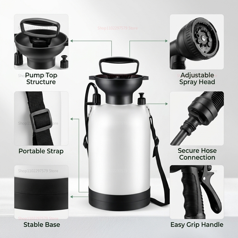 Portable Camping Shower 5L Man - đánh giá và giá Portable Camping Shower