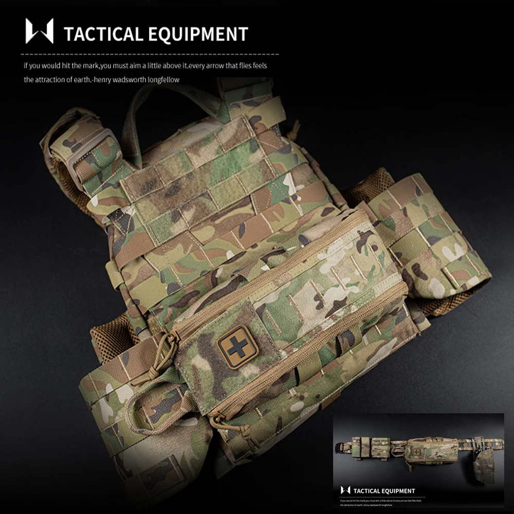 Camping First Aid Kit MOLLE Wa - đánh giá và giá Outdoor Camping Vest