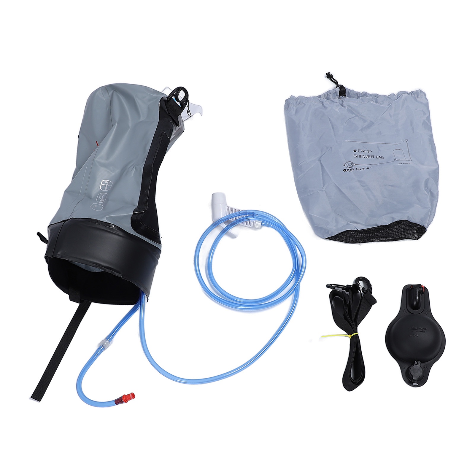 Camping Shower 12L Portable PV - đánh giá và giá Portable Camping Shower