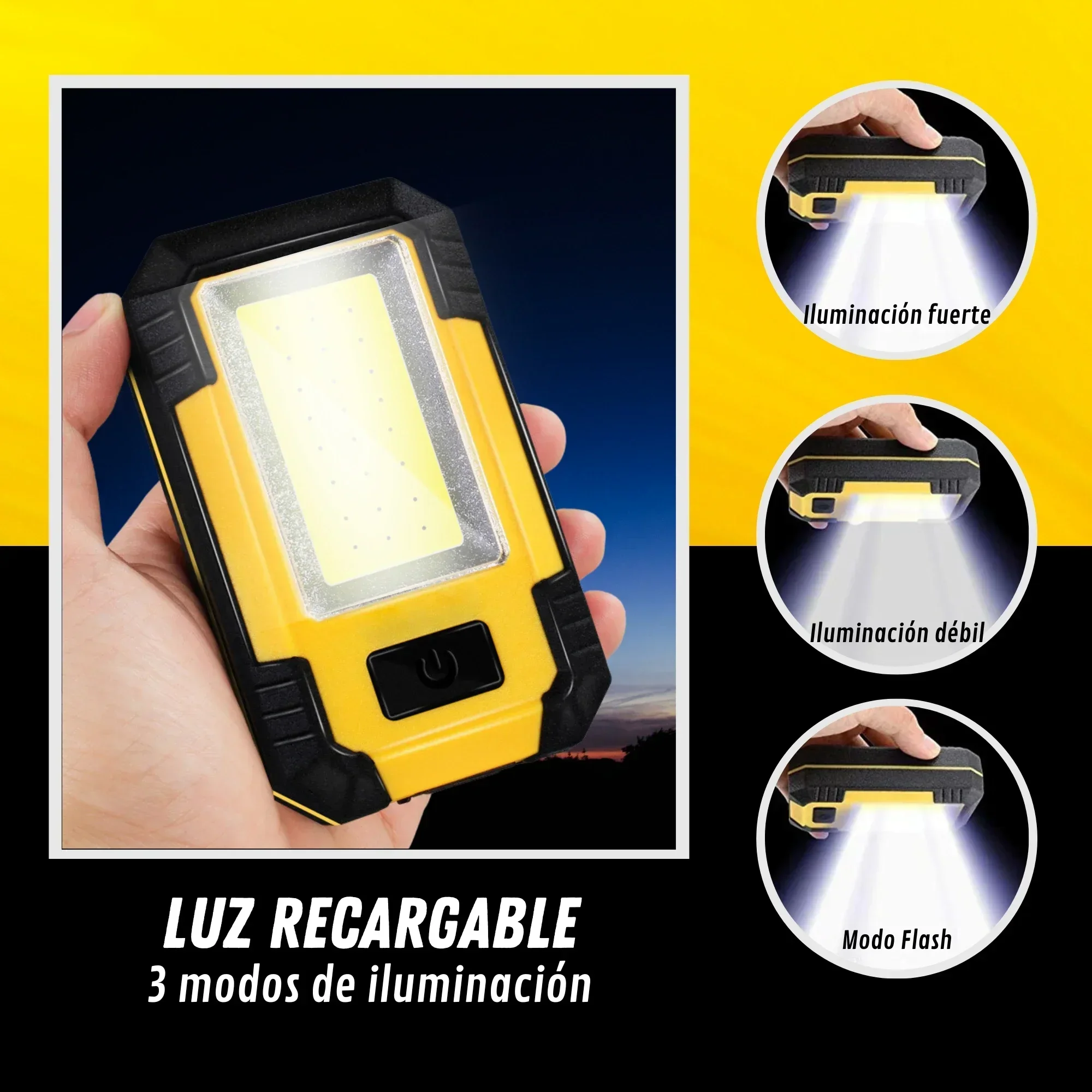 Portable 4000MaH Rechargeable  - đánh giá và giá Outdoor Camping Light Portable