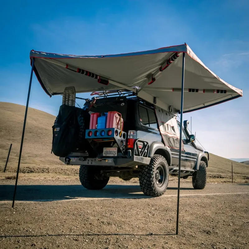 Retractable Fast Open 270 Degr - đánh giá và giá Outdoor Camping Awning