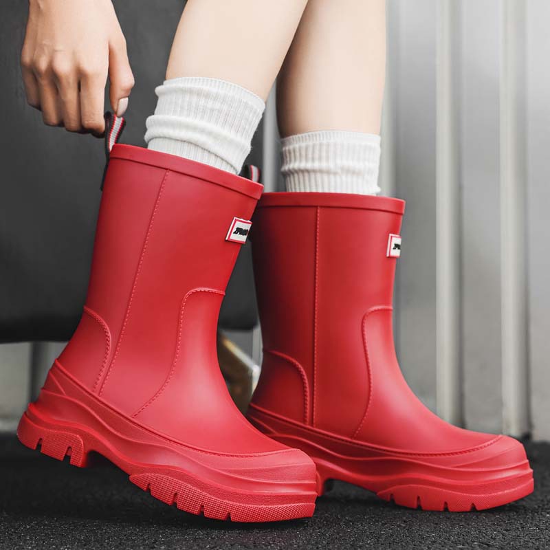 Women's High-Tube Rain Boots T - đánh giá và giá Outdoor Camping On Youtube