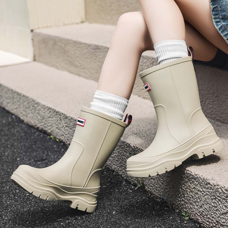 Women's High-Tube Rain Boots T - đánh giá và giá Outdoor Camping On Youtube