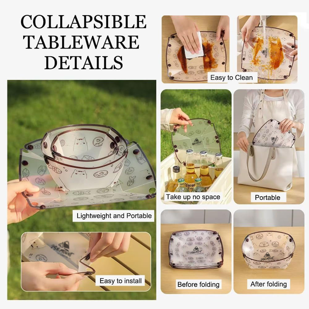 Portable Camping Tableware Set - đánh giá và giá Outdoor Camping Glamping Share