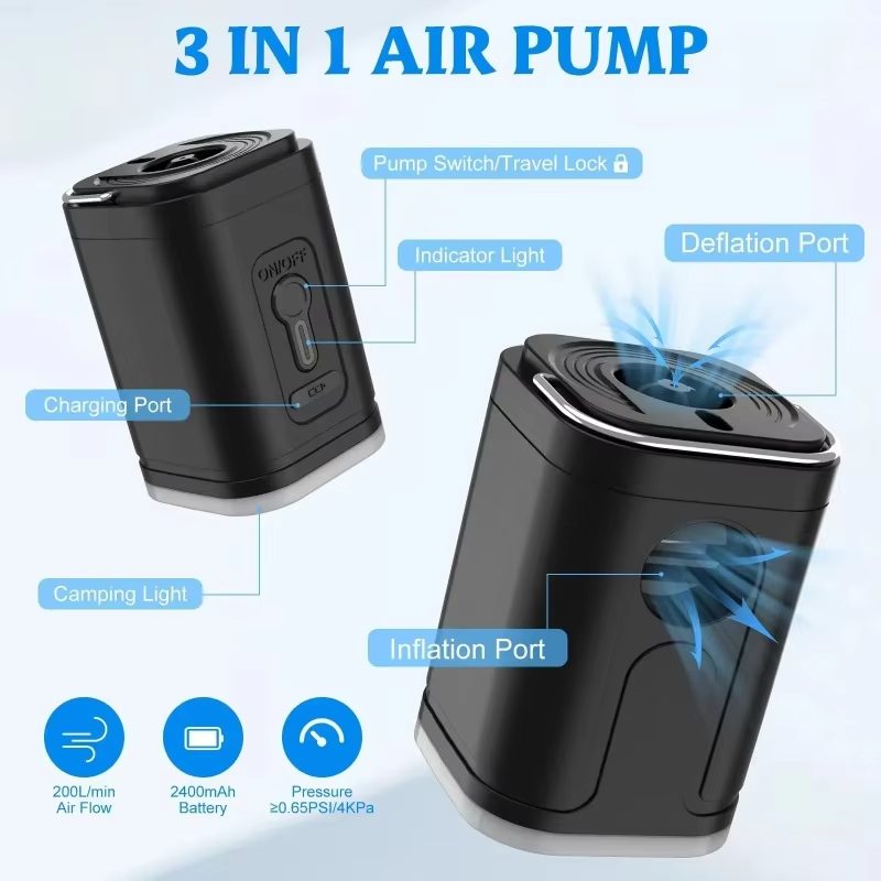 Portable Air Pump Camping Matt - đánh giá và giá Outdoor Inflatable Camping Tent With Air Pump