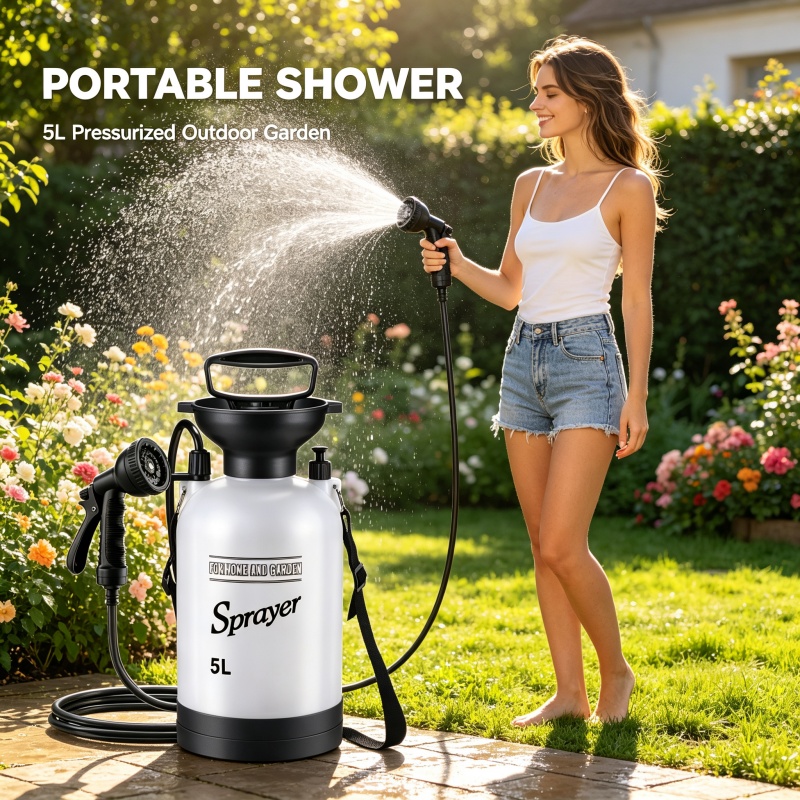5L Portable Camping Shower Man - đánh giá và giá Portable Camping Shower